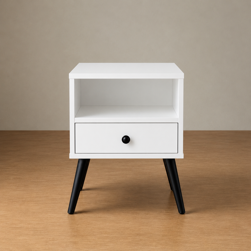 MESA DE CABECEIRA COFFEE BRANCO TX DELUXE